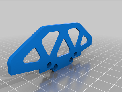 autoscale honda hsv bumper darkredemptor 3d print model - Mito3D