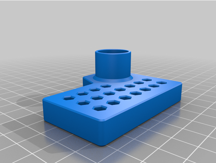 precision bit & screwdriver holder diegotg 3d print model - Mito3D