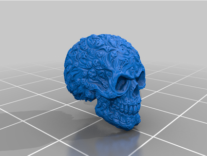 anime cranio testa void 8065236 3d print model - Mito3D