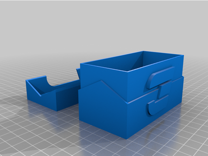 super asas pacote caixa acordo 3d print model - Mito3D
