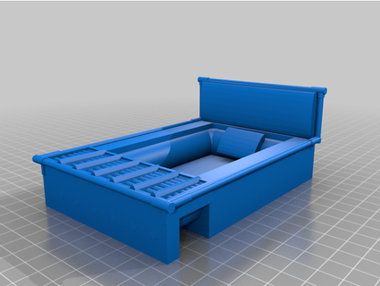 king's bed ducks4ever 3d print model - Mito3D