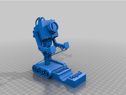 meule morty beurre robot téléphone titulaire soutien canuck grossier 3d print model - Mito3D