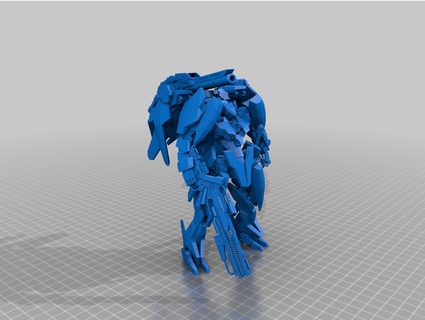ligero tipo chocar xenoblade crónicas x irnkman 3d print model - Mito3D