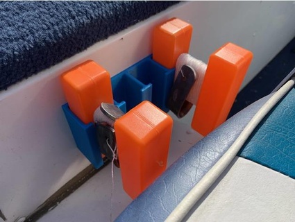 fishing marker buoy holder timjc 3d print model - Mito3D