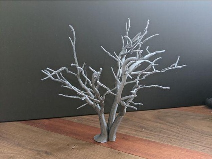 oak tree armatures - d&d terrain zachfejes 3d print model - Mito3D