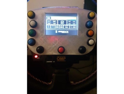 botão caixa direção roda 3d print model - Mito3D