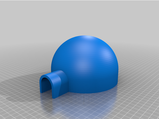 IGLOO doogle3 3D print model - Mito3D