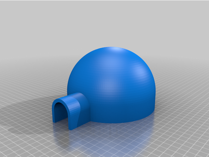 igloo doogle3 3d print model - Mito3D