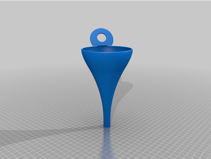 oil funel sdallen 3d print model - Mito3D