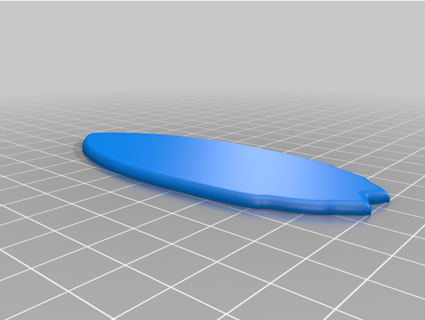 parmak kaykay tahtası slimsqde 3d print model - Mito3D