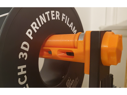 spool holder clip bearings theviraldiy 3d print model - Mito3D