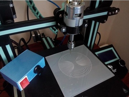 kullanarak ender 3 profesyonel cnc gravür araç ahmet 3d print model - Mito3D