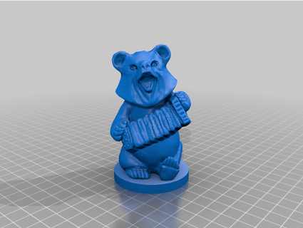 bear accordion ilya alexstormnd 3d print model - Mito3D