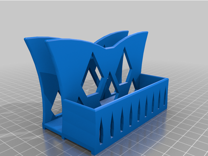 napkin & coaster holder sid love 3d print model - Mito3D