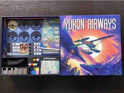 yukon airways boardgame organizer brettspiel insert really 3d print model - Mito3D