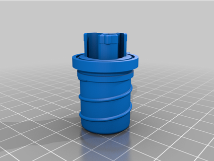 webasto thermo top v intake trucktech 3d print model - Mito3D