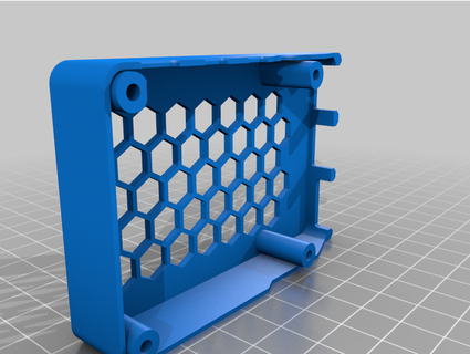 frambuesa pi 4 caso funda itz Niklas 3d print model - Mito3D