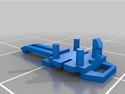 Rklin Demiryolu z kablo klipler yedek oyuncu 3d print model - Mito3D