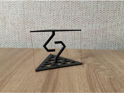 tensegrity triangle tanyaakinora 3d print model - Mito3D