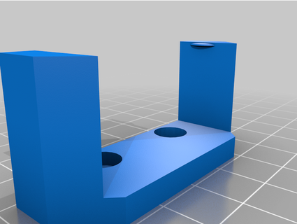ender 3 v2 ventilateur envelopper agrafe mardi hyjinx 3d print model - Mito3D