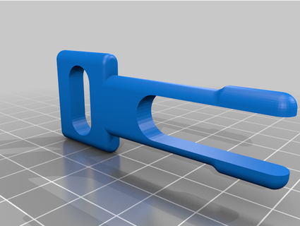 clip flashforge universal spool holder topolittle 3d print model - Mito3D
