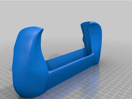 nintendo ds real ergonomic grip twilightmagic 3d print model - Mito3D