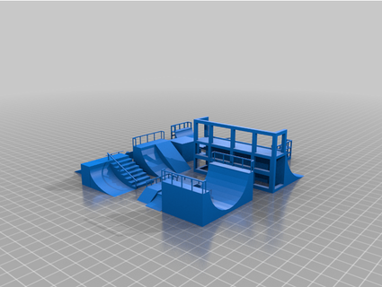 pattinare parco compilazione rafster300 3d print model - Mito3D