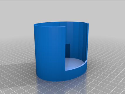 pamuk ped Kulp destek oval mid1607sm 3d print model - Mito3D