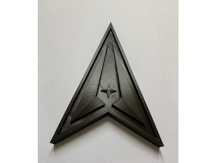space force logo staigeraf 3d print model - Mito3D