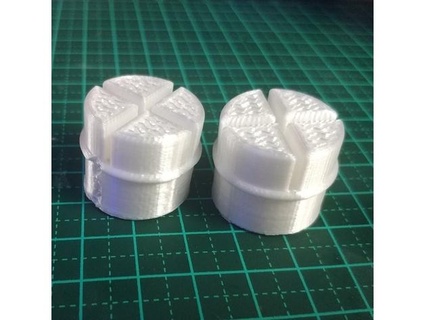 egg crate connector 25mm pvc pipe inventmarine 3d print model - Mito3D
