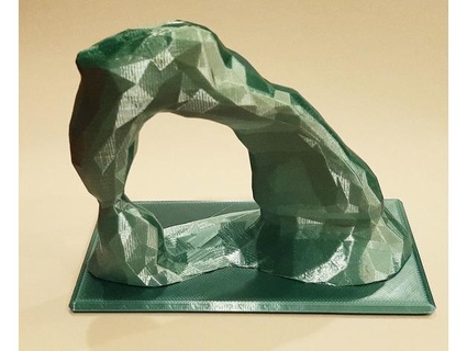 low poly delicate arch jogeywhy 3d print model - Mito3D