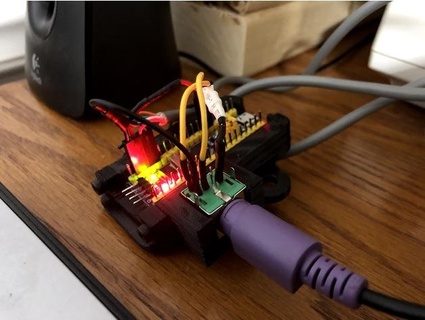 sega dreamcast adapter maple ps2 keyboard mice hugocraft 3d print model - Mito3D