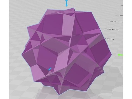 penta polyhedra potenziato 3d print model - Mito3D