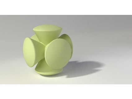 sferica sperimentare rullo palla destriero 3d print model - Mito3D