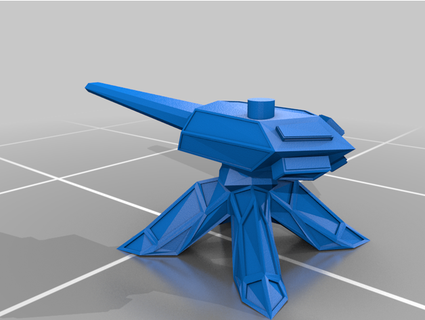 lancer rpg turret collection wip woofled floofle 3d print model - Mito3D