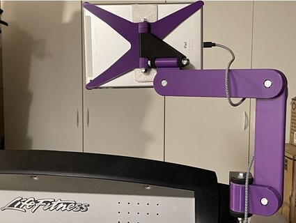 ipad holder treadmill blckdrgntt 3d print model - Mito3D