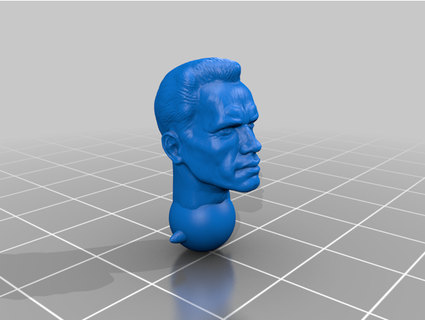 Arnold Schwarzenegger void 8065236 3d print model - Mito3D