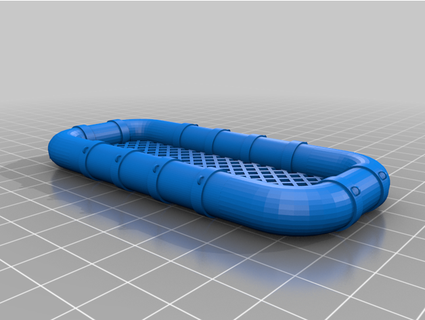 pt barca vita zattera jeffmitchel 3d print model - Mito3D