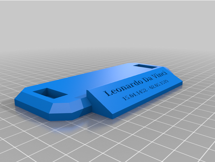 ayakta durmak letter cryptex yeniden düzenleme iş melek avcısı 3d print model - Mito3D