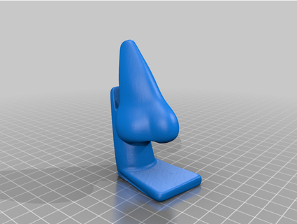 nose glasses stand woodsyzacko 3d print model - Mito3D