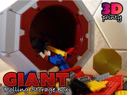 giant rolling storage box 3d-printy 3d print model - Mito3D