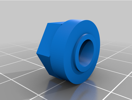 marui ruota hub genere 12mm esadecimale conversione tomschofield 3d print model - Mito3D