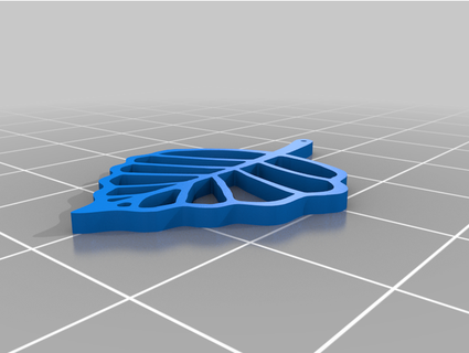 tremble peuplier feuille edojo 3d print model - Mito3D