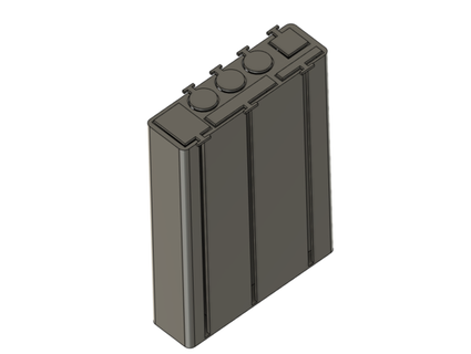 mıknatıs depolama konteyner markuşa mühendislik 3d print model - Mito3D