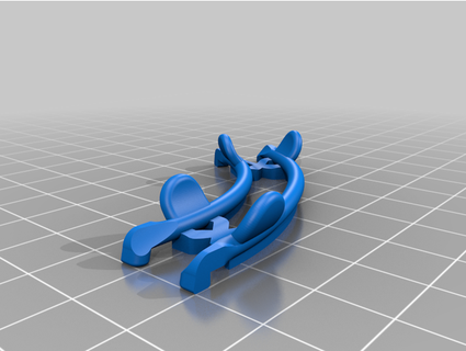gravitrax semplice curva rotaia skitomac 3d print model - Mito3D