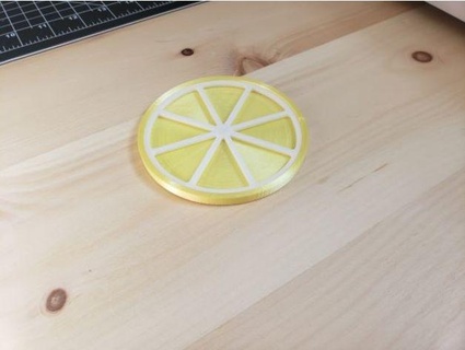 citrus coaster vwfan0178 3d print model - Mito3D