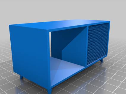 milieu mod record cabinet orateur Steezeburger 3d print model - Mito3D