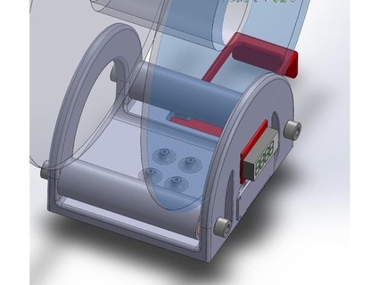 spool holder distance detector xsk8rat 3d print model - Mito3D