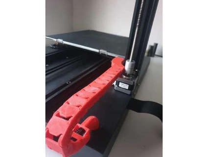 cr-10s pro bed fix cable chain raph 3d print model - Mito3D