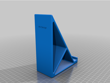 Ultra minimalistisch Tablette Stand hn Design 3d print model - Mito3D